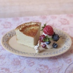 バスク風チーズケーキプレート🧀　🐿＊🐻＊🐇＊🦔