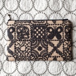 ミナペルホネン ポーチ forest tile ハンドメイド