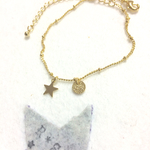 再販star&moonアンクレット…＊