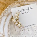 [新作セール] cottonpearl swarovski earcuff