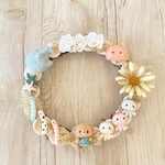 羊毛フェルト⭐︎くまさんと海のおともだちリース🧸②