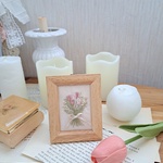 ♥️チューリップとカスミソウのブーケ🌷刺繍フレーム