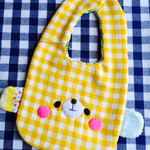 くまきち。スタイ きいろチェック
