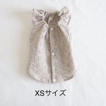 [犬服] XSサイズ 完成品 チワワ　　　　　　　　　　　レース キャミソール ワンピース 背中開き バックオープン