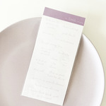 alittlemini　message‐sticker　pink