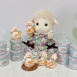 ワッフル🧇🧸テディベア【大小BOX付き】