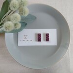 【送料無料】水玉　美濃焼ピアス・イヤリング