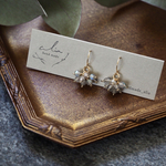 "labradorite..petit"14kgf ラブラドライト ピアス☽ 