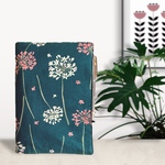 A5サイズ手帳カバー【花柄グリーン】ほぼ日手帳カバー (カズンサイズ)