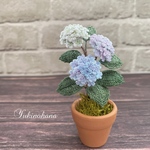 【販売】ブローチ～紫陽花C（３色①）～