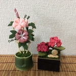 l様オーダー品  ちりめん細工
