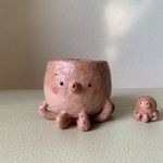 たこたこ豆鉢　(ちびたこ付き♪)