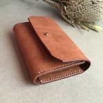 【7カラー】【刻印可】trifold key case /『受注製作』