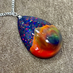 🌈ブラックスタンダードオパールペンダント🌈