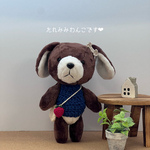 たれ耳わんこのぬいぐるみ☆手脚が動くよ☆