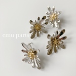 metalflowerpierce1セット