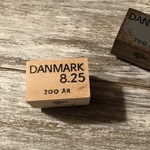 通貨記号 DANMARK8.25 ナチュラルver. - Currency symbol DANMARK8.25 Natural ver. - [ラバースタンプ]