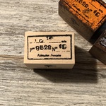 アンティークラベル-B ナチュラルver. - Antique label-B Natural ver. - [ラバースタンプ]