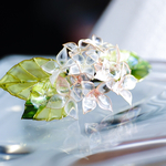紫陽花の髪飾り