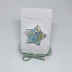 リバティ　レジンヘアゴム　星　【縮小Betsy】