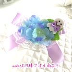 オーダー💖紫陽花アレンジシュシュ💖