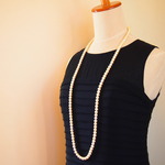 PURE long necklace (ｷｽｶ)