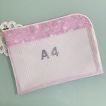 mymama68様専用　リバティビニコ　A4大きく開く連絡袋　マノン