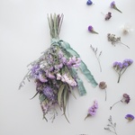 𖦞香る𖦞ハーブとスターチスのスワッグ 