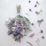 デルフィニウムのスワッグ 