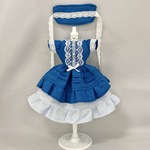 D-127【送料無料】【ジェニー】【リカちゃん】ワンピース　ドレス　服 　ブルー