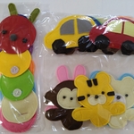 知育玩具　つなげてあそぼ♪3種セット