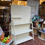 Ｐさんオーダー分　イベント什器上下分割＆ひな壇仕様+背面棚付き