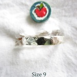 【再販】silver ゴツゴツ　リング　3mm