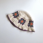 クロシェハット/アイボリー