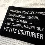 Bigタグ　「PETITE COUTURIER」　５枚セット