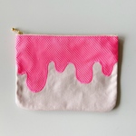 とろーりポーチ＜網＞ネオンピンク【送料無料】