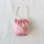 ねこねこきんちゃくポーチ🐱ピンク【送料無料】