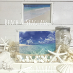 t2580 様専用＊Beach & SeaGlass フォトフレーム♡【Hawaii】