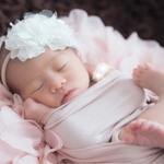 ▼▼　White tulle  flowers   ▼▼ baby▼赤ちゃんから使えるヘアバンド　ベビーヘアバンド