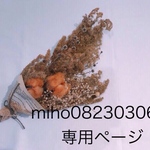 miho08230306様　専用ページ