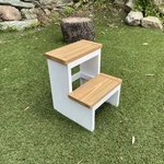 ワンツーステップ‼︎踏み台‼︎ オーク&ホワイトカラーver.【受注生産品】