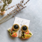 NEW◆summer designインド刺繍ピアス/イヤリング◆