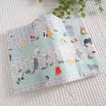 【文庫本size】猫 📖布のブックカバー