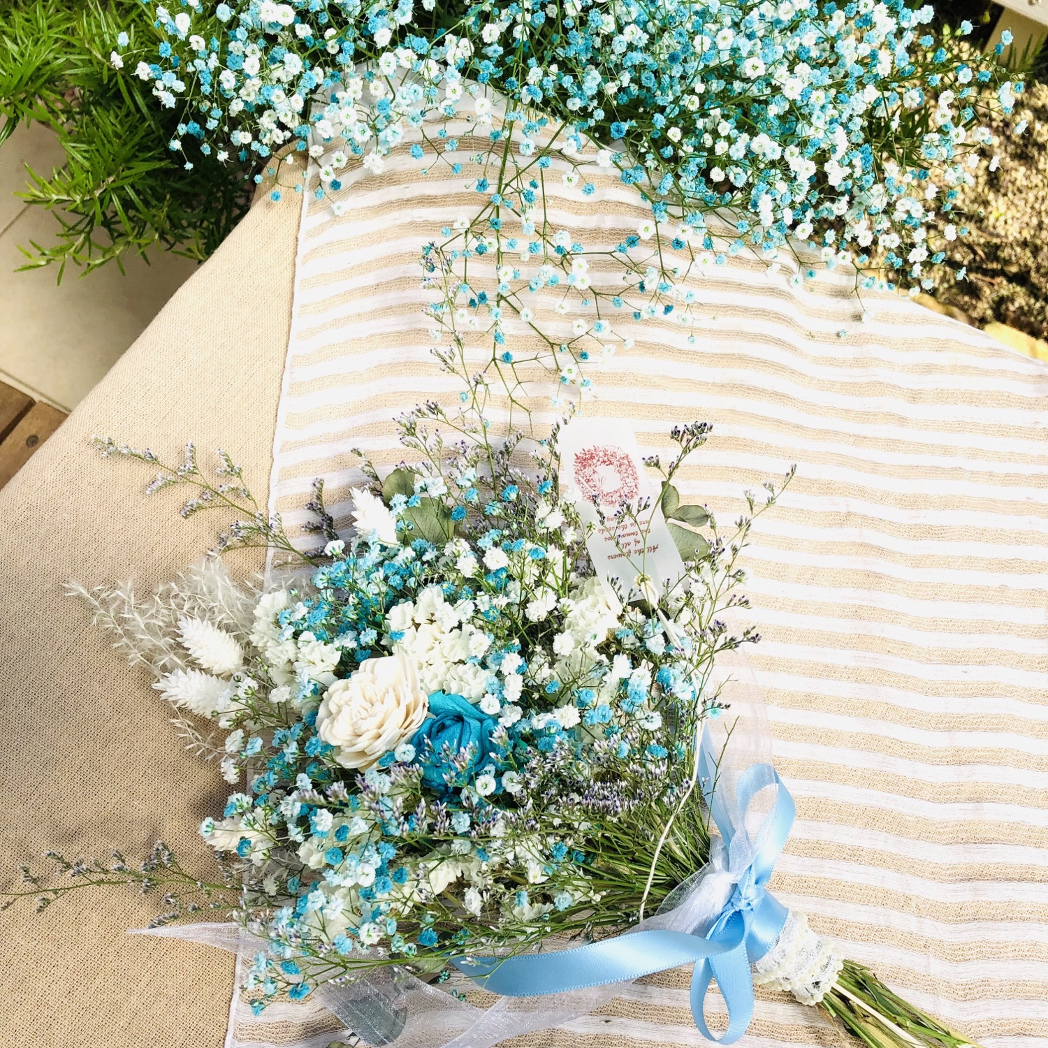 ドライフラワースワッグ❁⃘*.゜bluemoon9150 3点おまとめ ころん様 専用❁¨̮】【ラッピング付】ドライフラワースワッグ
