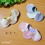 再販①幅せまver.水玉リバーシブルもくもくバンダナ