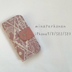 ミナペルホネン　手帳型iPhoneケース　iPhone7/8/SE2/SE3用