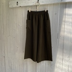 楽ちんパンツ(ワイド)カーキ色