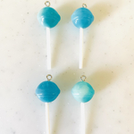 Blue Lollipop Pendant Tops