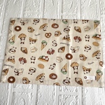 【サイズ25cm×35cm】ランチョンマット　ランチマット　一枚仕立て　お名前ラベル付き　給食　お弁当　入園　入学　通園　通学　男の子　女の子　保育園　幼稚園　小学校　幼児　小学生　キッズ