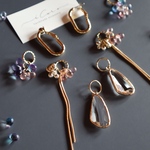 組み合わせ自由♢ajisai♢earring or pierce  